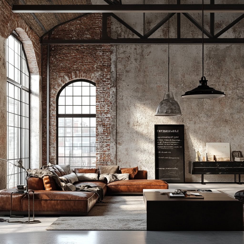 How to create an industrial loft aesthetic: Ultimate decor guide - Cozy ...