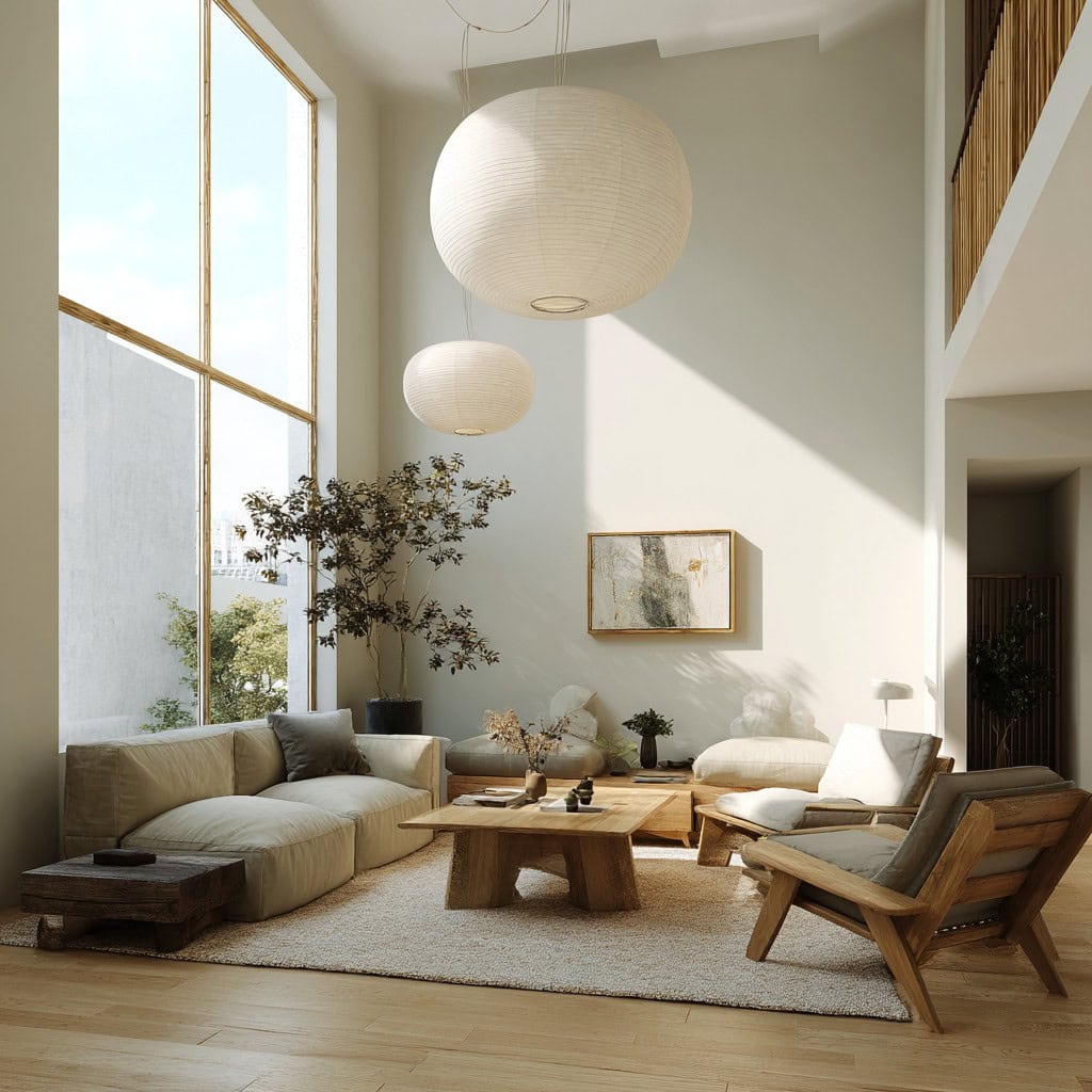 Japandi living room