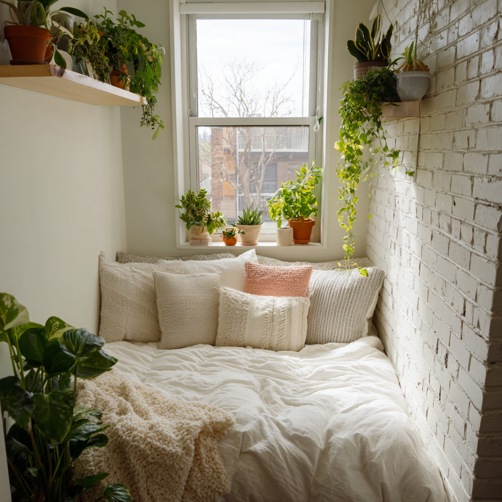 Small Bedroom Ideas Cozy: How to Create a Warm and Stylish Small Space -  Cozy Home Vibes, image size:1024x1024