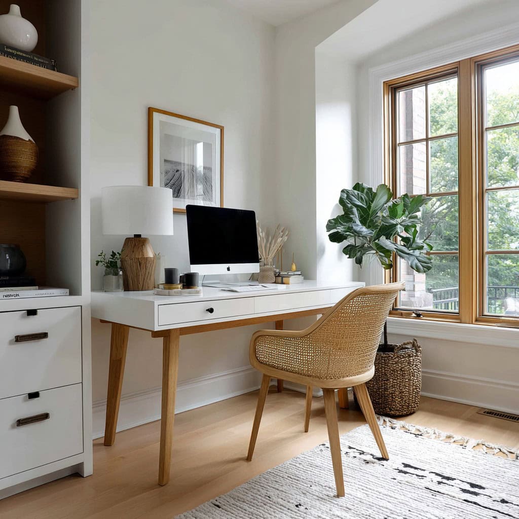Scandinavian Home Office Ideas for Small Spaces