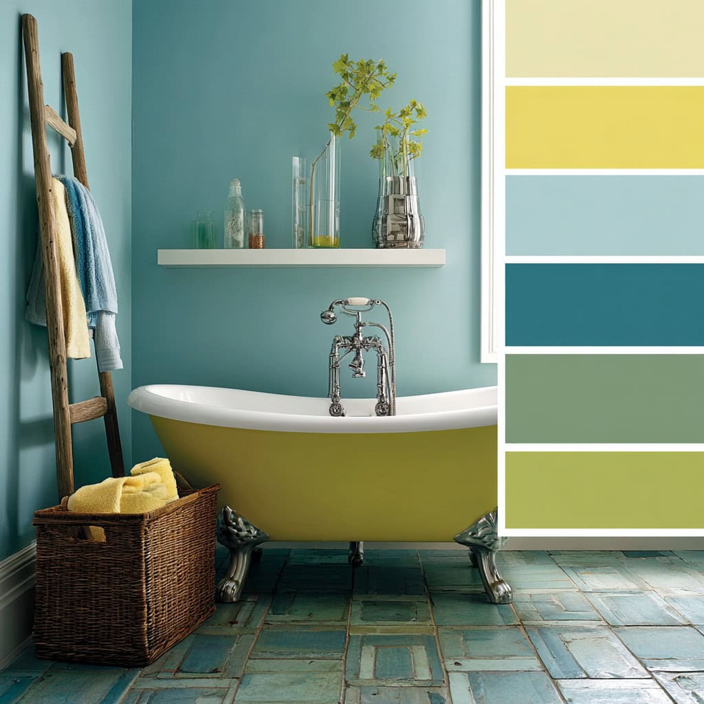 Calming Bathroom Paint Colors: Soothing Shades for a Spa-Like Space